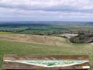 Viewing point at Whitehorse Hill