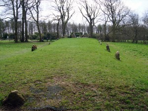 Wayland Smithy Long Barrow mound