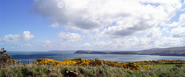 Coastal view of dinas head